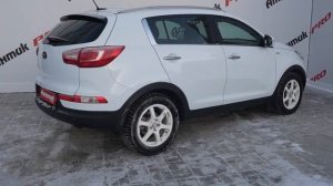 Обзор на Kia Sportage Кроссовер 2.0 AT 4WD (150 л. с.) Белый, 2012 г.