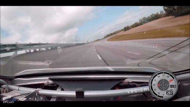 235 MPH Lucid Air Top Speed Test смотреть онлайн
