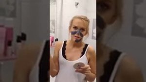 флеш моб угольная маска