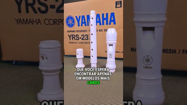 Flauta Doce Yamaha YRS-23 Germânica #flauta #flautadoce #yamaha