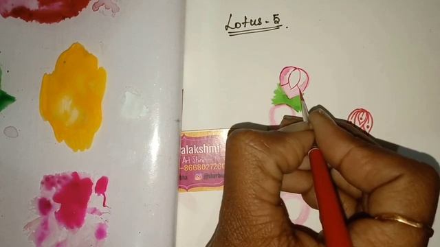 Tanjore painting for Beginners - Lotus Garland in Main Board-Sharbhalakshmi смотреть онлайн