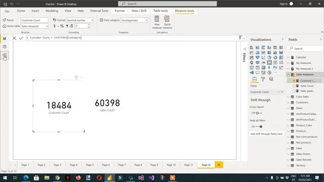 Vertipaq analyzer to show table metrics in DAX studio - 3 (Power BI DAX optimization)