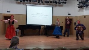 Смородина Зоя и Кузьмина Маргарита- пляска под наигрыш "Сербиянка"