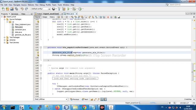 Java - Sql Server. Export data from sql server to excel file смотреть онлайн