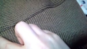 Мужской Свитер 50 размер.   На машинке вязальной (краткий обзор изделия)