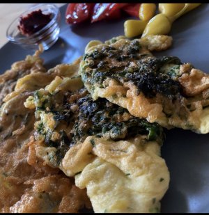 ЯИЧНИЦА С ПЕТРУШКОЙ. (Иджа) ???Арабская кухня