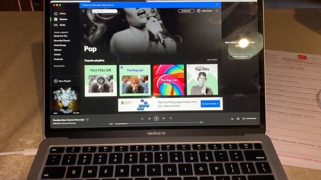 MacBook Air M1 chip music playing issue