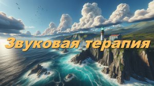 Звуковая терапия. Расслабляющие Звуки Дождя и Моря для Здорового Сна 🌧️🌊🎶