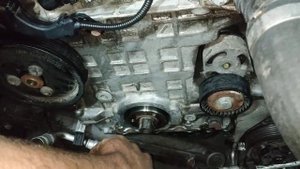 Bmw #n46b18.20#n42b18.20 #замена.переднего.сальника.коленвала.