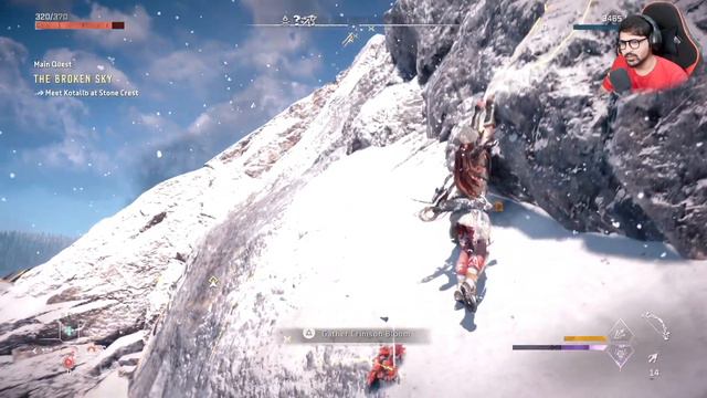 Horizon Forbidden West  - The Broken Sky | Fight With Giant Elephant