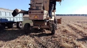 Обзор комбайна New Holland TR 88