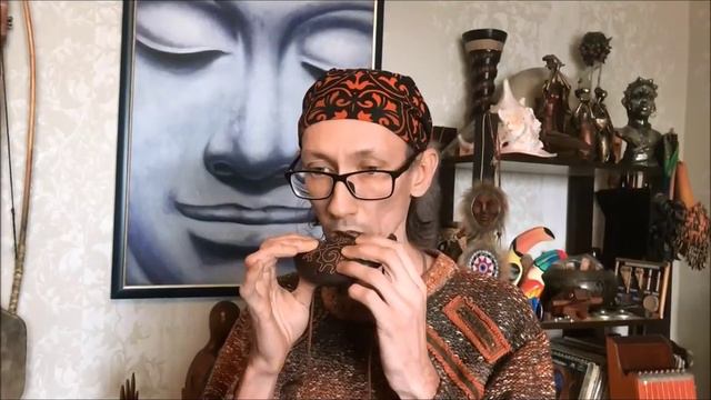 Double chamber ocarina "Forest spirits catcher" смотреть онлайн