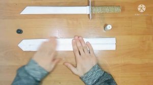 Как сделать самурайский меч ?️ из бумаги А4