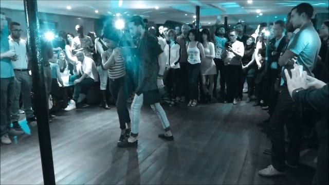 Démo "Urbankiz Tango" by Fred-Nelson&Cindy (Crazy Boat Party) - Kizomba @influence Tango #10 смотреть онлайн