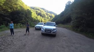 Восточная Абхазия.Попали в гости к местным.Город Ткварчал.Самые большие водопады.Сухумские обезьяны