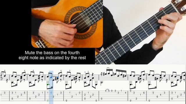 Milongueo del Ayer (A. Fleury), Performance and Guitar tutorial with sheet and Tab смотреть онлайн