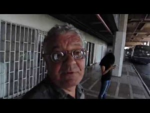 Тель-Авив Центральный автовокзал Жду городской автобус № 4 - 22 мая 2017 Tel Aviv Израиль