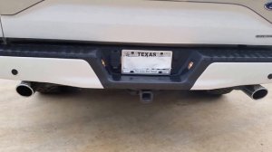 2015 Ford F150 Platinum 5.0 with Borla Atak Exhaust and K&N Cold Air intake