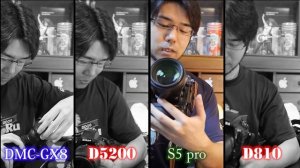 シャッター音好き集合！四機種で比較してみた！！【D810 vs GX8 vs S5pro vs D5200】