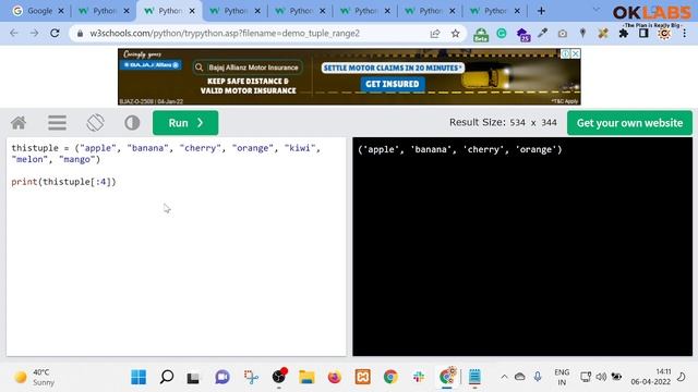 Python Tuple Data Structure Part 1