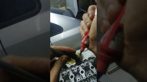 Притирка и засухаривание клапанов на шевроле лачетти.