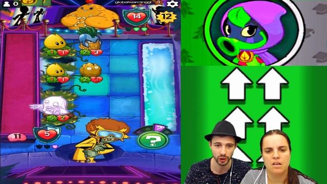 ПРоХоДиМеЦ и БолтушкА в сложном Приключении РАСТЕНИЙ! #334 - игра Plants vs. Zombies: Heroes