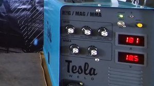 Как варить полуавтоматом толстый алюминий. Сварочный аппарат Tesla Weld MIG MAG MMA 305.