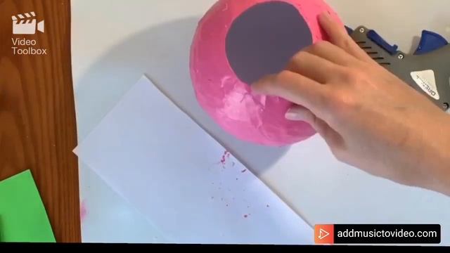 Ваза для цветов из бумаги. Поделки из бумаги. Папье-маше. DIY. смотреть онлайн