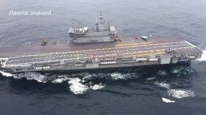 Выход в море нового авианосца Индии INS Vikrant