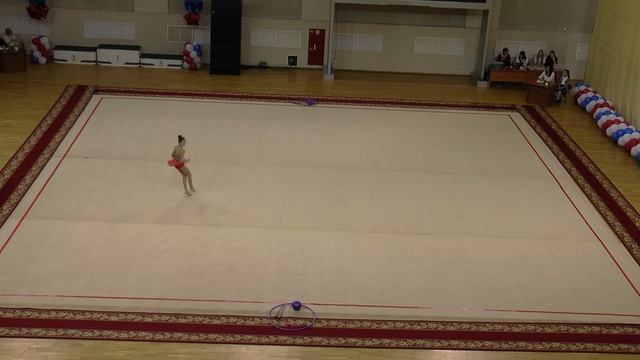 Агата Ивкина Ульяновская область Обруч Чемпионат ПФО 22 02 18 смотреть онлайн