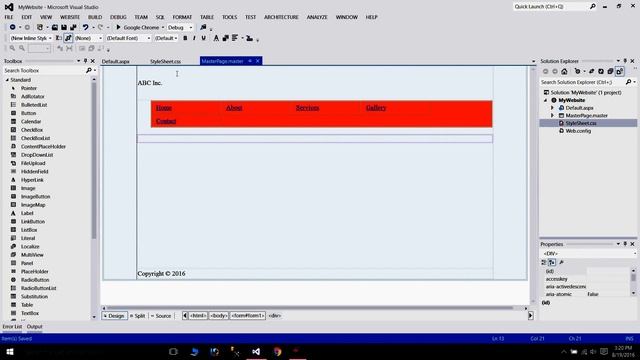 Create a Web Page in Visual Studio using C# смотреть онлайн