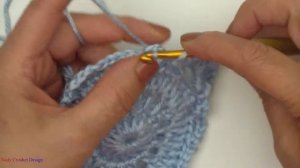 Crochet ,willow square, lavender bag ,very easy - Part -1 , Time to learn with Nadia