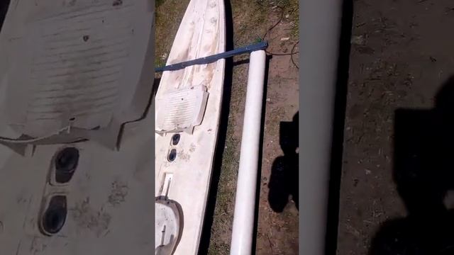 kayak casero con tabla de windsurf y tubos de pvc смотреть онлайн