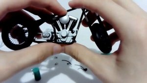 модель мотоцикла своими руками Model of a motorcycle with your own hands