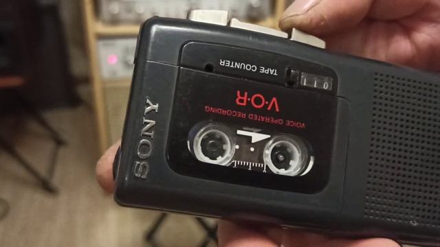 Sony m-607V - кассетный диктофон с голосовым управлением. смотреть онлайн