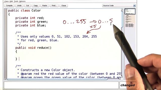 Color Reduction 2 - Intro to Java Programming смотреть онлайн