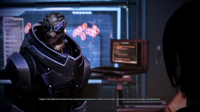 Роман с Гаррусом в Mass Effect 2-3 [Джейн Шепард] + все диалоги смотреть онлайн