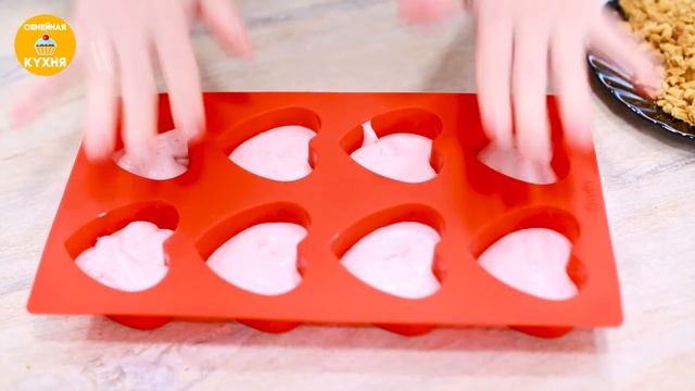 Муссовое пирожное КЛУБНИКА СО СЛИВКАМИ - ну, оОчень вкусное!