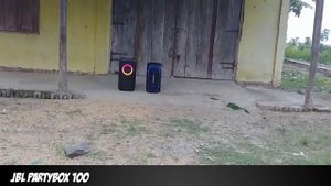 Anker Soundcore Rave vs Jbl partybox 100 | battle sound test Outdoor