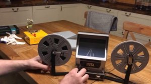 Любительские киноплёнки 8мм (часть 2 « просмотровый ( монтажный ) столик .