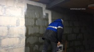РЕМОНТ ГАРАЖА. ПОКРАСИЛ ГАРАЖ.