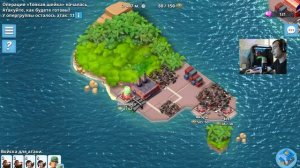 Boom Beach Бум Бич Развиваем базу с нуля (часть 107)