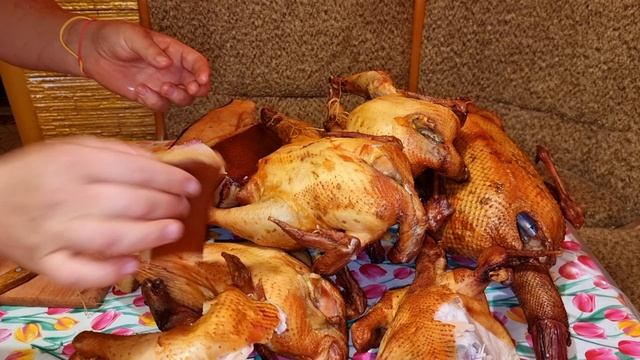 копчёности своими руками! Гусь, Куры, Сало!!! нереально вкусно!