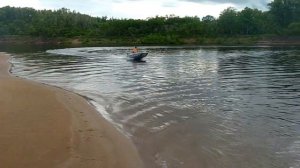 Ветерок 8 на трех метровой лодке