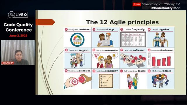 Embracing Agile by Dipa Mehta | Code Quality Conference 2023