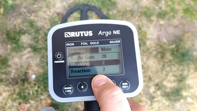 Rutus Argo Ne Для поиска мелких объектов или замусоренной территории, а также пляжа
