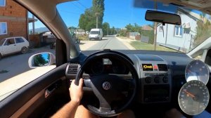 2008 Volkswagen Touran I 1.9 TDI - POV Drive