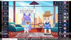 How to take screenshots and record gacha club ON PC!