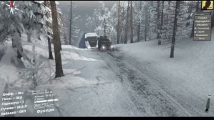 нива тянет фуру в ледяную гору