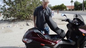 2007 Piaggio Vespa MP3 250 Three Wheel Scooter For Sale www.samscycle.net